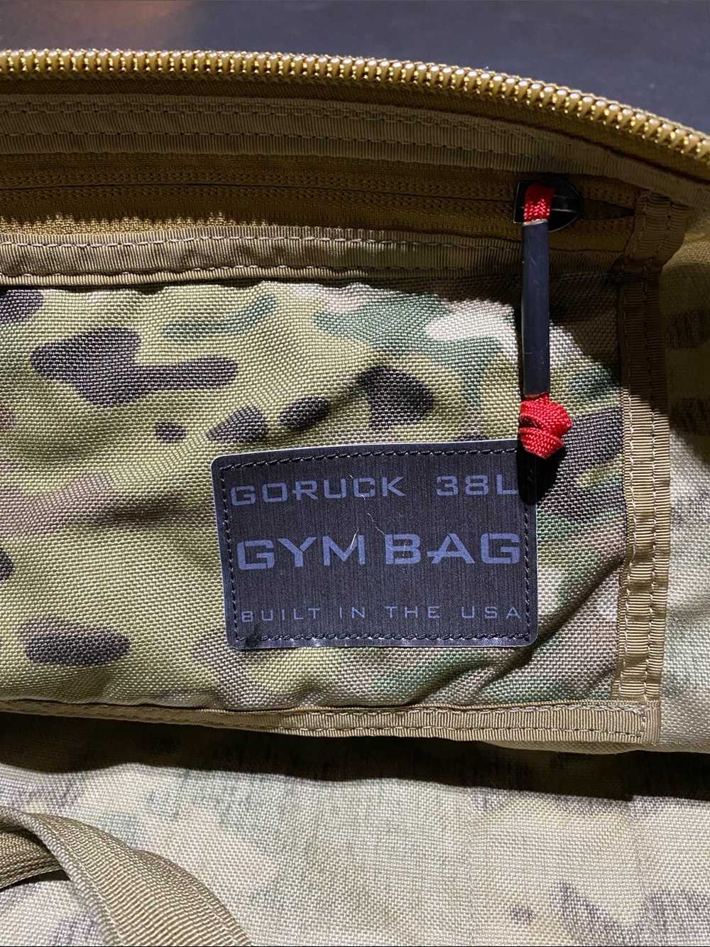 GORUCK Tropic MultiCam 38 Liter Gym Bag with Black Shoulder Strap Built in USA - Picture 5 of 10